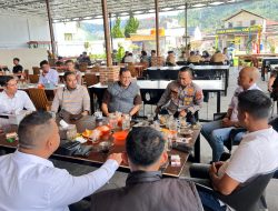 Perkuat Sinergi dan Jalin Silaturahmi, Kapolres Aceh Tengah Ngopi Bareng Bersama PWI