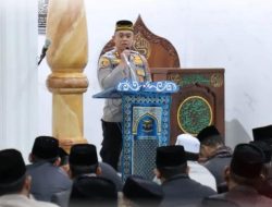Safari Subuh Kapolres Aceh Tengah: Ajak Jamaah Tidak Mudah Terprovokasi, Waspada Hoax dan Penipuan