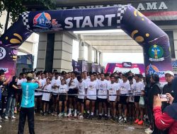 BRI Sibolga Ikuti Color Run D’Nauli Festival untuk Promosikan Wisata dan UMKM Lokal
