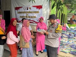 Polwan dan Bhayangkari Ditreskrimum Polda Kaltim Gelar Aksi Sosial di Balikpapan