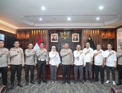 Kapolda Kaltim Terima Kunjungan Tim Audit BPK RI Terkait Pemeriksaan Kinerja Kamseltibcar Lantas