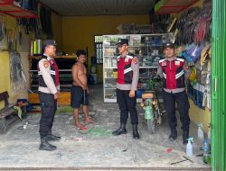 Polsek Babulu Intensifkan Patroli Dialogis, Wujudkan Kamtibmas Aman dan Humanis di Wilayah Penajam Paser Utara