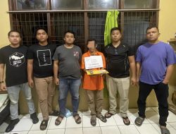 Hendak Edarkan Narkoba, Warga Pasar Belakang Sibolga Dibekuk Polisi