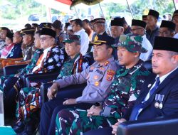 Kapolres Bener Meriah Hadiri Upacara Pembukaan TMMD ke-126 Tahun 2025 Kodim 0119/BM