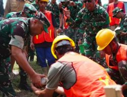Kasdam IM Buka Program Karya Bakti Pembangunan Jaringan Irigasi Tersier di Aceh