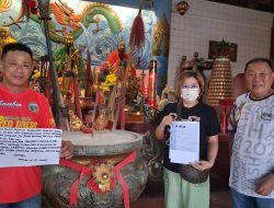 Komunitas Sahabat Sosial Donasikan 61.350.000 Untuk Merenovasi Vihara Pagoda Tri Dharma Sakti di Jalan Jamin Ginting