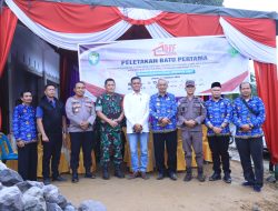 Kapolres Bener Meriah Hadiri Peletakan Batu Pertama Pembangunan 800 Gerai Koperasi Desa Merah Putih