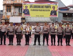 Kapolres Nias Selatan Pimpin Apel Launching Pamapta
