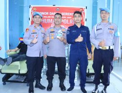 Humas Polres Bener Meriah Gelar Bakti Kesehatan Donor Darah Serentak, Sebanyak 20 Kantong Darah Berhasil Dikumpulkan