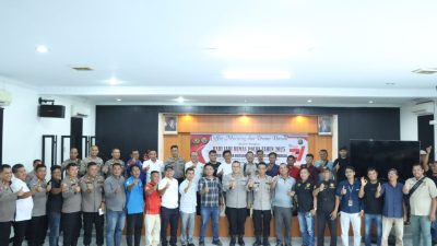 Peringati Hari Humas Polri, Polres Sibolga Gelar Donor Darah dan Coffee Morning Bersama Wartawan