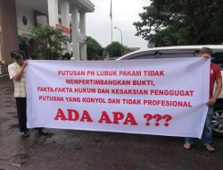 Protes Putusan PN Lubuk Pakam, Warga Tuntut Keadilan di Pengadilan Tinggi Medan