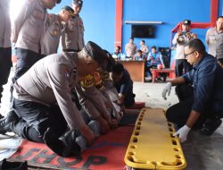 Pelatihan Kemampuan, Bhabinkamtibmas Polres Aceh Tengah Dilatih Jadi Penolong Masyarakat