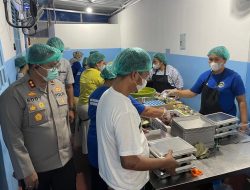 Kapolres Eddy Inganta Sidak Pengelolaan Program Makanan Bergizi Gratis di SPPG