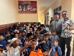 Sat Reskrim Polres Pelabuhan Belawan Gelar Kegiatan Jum’at Berkah Bersama Anak Yatim