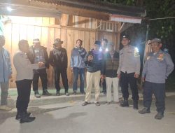 Patroli Malam Polsek Lut Tawar: Jaga Kamtibmas, Tindaklanjuti Laporan Warga dan Ciptakan Rasa Aman
