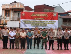 Polres Nias Selatan Gelar Apel Pasukan Operasi Zebra Toba-2025: Tekankan Penindakan Humanis
