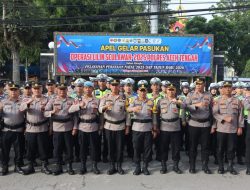 Menjaga Damai di Ujung Tahun, Kapolres Aceh Tengah Pimpin Apel Operasi Lilin Seulawah 2025