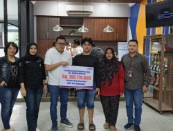 BRI Sibolga Serahkan Klaim Asuransi BRILife Untuk Nasabah Meninggal Dunia