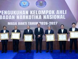 Kepala BNN RI Kukuhkan Kelompok Ahli BNN Masa Bakti 2026-2027