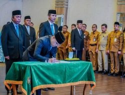 Wali Kota Lantik 3 Direksi PUD, Karya Septianus Bate’e Jadi Direktur Utama PUD Pembangunan Kota Medan