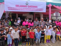 Kapolda Aceh Tinjau TK Bhayangkari Daerah Aceh Tamiang