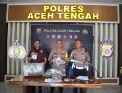 Ungkap 8 Kasus Narkotika, Polres Aceh Tengah Catat Penurunan Pelanggaran Lalu Lintas di Ops Keselamatan Seulawah 2026