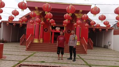 Jelang Imlek 2026, Polres Pelabuhan Belawan Patroli ke Vihara dan Klenteng