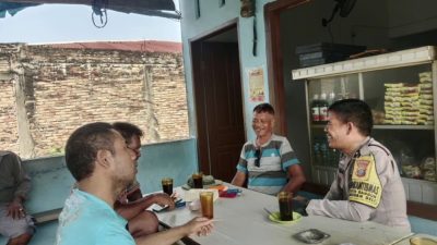 Bhabinkamtibmas Kota Bangun Berikan Himbauan Cegah Kenakalan Remaja dan Geng Motor