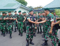 Kunjungan Kerja Pangdivif 2 Kostrad di Yonarhanud 2 Kostrad: Tingkatkan Moril Prajurit Alap-Alap