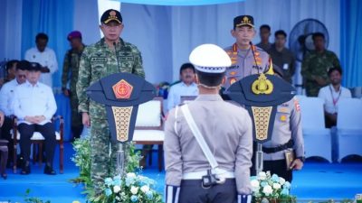 Panglima TNI dan Kapolri Pimpin Apel Gelar Pasukan Operasi Ketupat 2026 di Monas