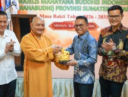 Wakil Wali Kota Medan Apresiasi Pelantikan Mahabudhi Provinsi Sumut, Sebagai Wadah Pengabdian Umat