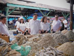 Pastikan Ketersediaan Kebutuhan Pokok, Bupati Pakpak Bharat Kunjungi Pasar Singgabur
