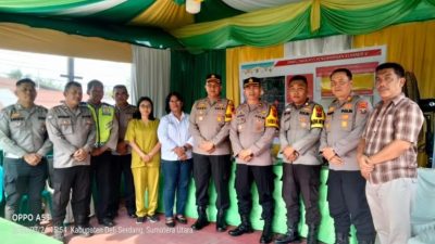 Wakapolres Pelabuhan Belawan Cek Kesiapan Personel Saat Arus Balik Lebaran