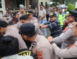 Polres Nias Selatan Gelar Sispam Mako: Langkah Nyata Perkuat Kesiapsiagaan dan Profesionalisme Personel