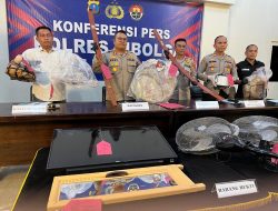 Polres Sibolga Ungkap Dua Kasus Curat, 6 Pelaku Diamankan