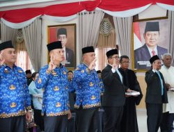 Bupati Pakpak Bharat Lantik Pejabat Pimpinan Tinggi Pratama 