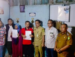 Kawal Ketat Hak Pekerja, Pemko Medan Pastikan Ahli Waris Alm. Wahyu Suprio Terima Rp.208 Juta