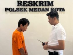 Curi Sepeda Motor Pengepul Nasi, 2 Pelaku Ditangkap Unit Reskrim Polsek Medan Kota
