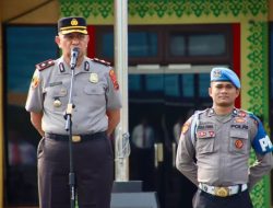 Wakapolres Pelabuhan Belawan Pimpin Apel Jam Pimpinan, Tekankan Disiplin dan Pelayanan Prima