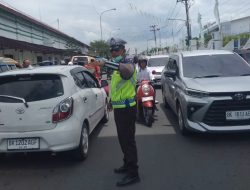 Polres Pelabuhan Belawan Amankan Kedatangan Kapal Kelud di Terminal Penumpang