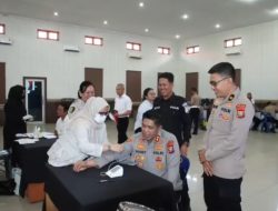 Polres Pelabuhan Belawan Laksanakan Pemeriksaan Kesehatan Berkala Personel