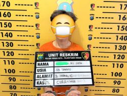 Unit Reskrim Polsek Medan Kota Bekuk Pelaku Curanmor di Rumah Kost, Pelaku Telah Beraksi di Beberapa Lokasi