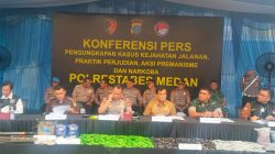 Polrestabes Medan Ungkap 119 Kasus Narkoba: 148 Tersangka Diamankan