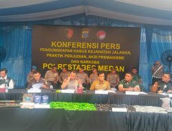 Polrestabes Medan Ungkap 119 Kasus Narkoba: 148 Tersangka Diamankan