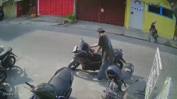 Juru Parkir di Medan Petisah Curi Sepeda Motor Pengunjung Cafe