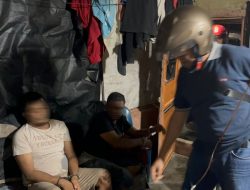 Sat Narkoba Polres Pelabuhan Belawan Tangkap 2 Pengedar Shabu di Titipapan