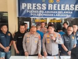 Komplotan Begal Sadis yang Jual Motor Korban di Marketplace Ditangkap Polres Pelabuhan Belawan