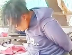 Pelaku Maling Ketangkap Basah Pemilik Rumah, Warga Hamparan Perak Geram Hakimi Pelaku