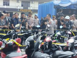 Selama 36 Hari, Polrestabes Medan Ungkap 123 Kasus, 36 Bandit Jalanan Ditembak