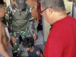 Maling Besi Bersenjata Kapak Diamuk Warga di Marelan
